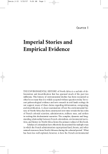 Imperial Stories and Empirical Evidence