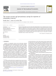 The current account and precautionary savings for