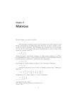 Matrices - MathWorks