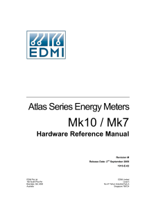 EDMI Atlas Hardware Reference Manual