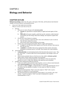 Biology and Behavior