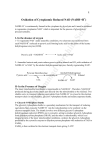 Oxidation of Cytoplasmic Reduced NAD (NADH+H )