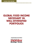 global fixed income necessary in well-diversified portfolios