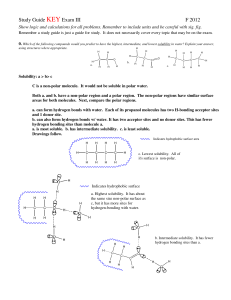 Study Guide KEY Exam III F 2012