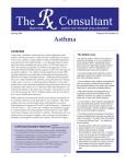 Asthma - The Rx Consultant