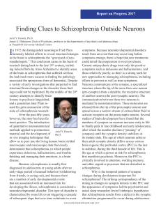 Finding Clues to Schizophrenia Outside Neurons