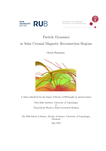 Particle Dynamics in Solar Coronal Magnetic Reconnection Regions