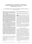 Chest Roentgenogram in the Evaluation of Heart Defects in