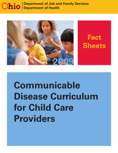 ODJFS communicable disease fact sheet