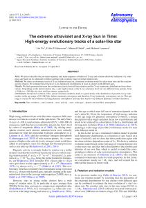 The extreme ultraviolet and X-ray Sun in Time: High