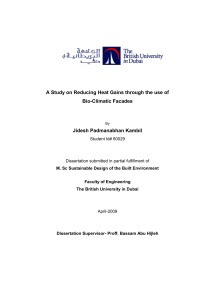 A Dissertation on - The British University in Dubai