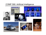 COMP 590: Artificial Intelligence