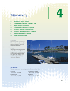 Trigonometry - Teacher ToolboxPRO 2