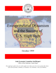 Entrepreneurial Dynamism and the Success of