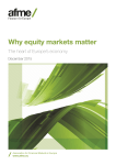 Why equity markets matter