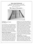 Linear Chromatic Flyer - James Jones Instruments