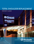 total shoulder replacement - OhioHealth Orthopedic Surgeons