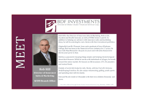 Rob Hill - Broker Dealer Financial Services Corp.