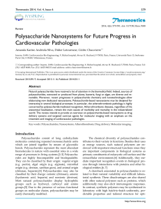 Theranostics Polysaccharide Nanosystems for Future Progress in