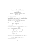 Meager sets of periodic functions