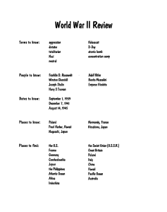 World War II Review