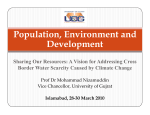Population, Environment and Development` by Dr