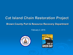 Cat Island Chain Restoration Project