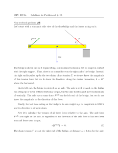 PHY–309 K. Solutions for Problem set # 10. Non