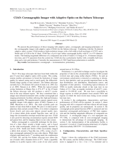 1.3Mb pdf file - Subaru Telescope