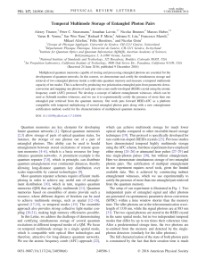 Temporal Multimode Storage of Entangled Photon Pairs