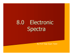 Electronic Spectra