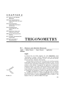 trigonometry - SzerminskaMath