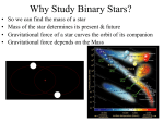 Why Study Binary Stars?
