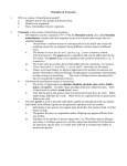 Principles of Taxonomy Notes