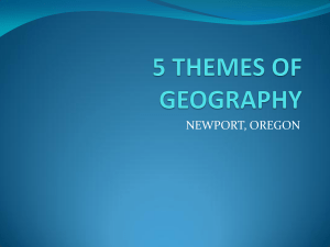 5 THEMES OF GEOGRAPHY