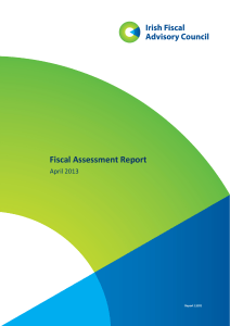 Assessment of the Fiscal Stance