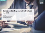Canadian Staffing Industry Outlook