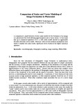 Comparison of Scalar and Vector Modeling of Image Formation in