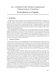 Electrodynamic Ion Trapping