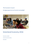 Greenland Economy 2016