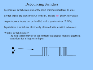 Debouncing Switches