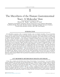 Diet-Microbe Interactions in the Gut: Effects on Human Health and