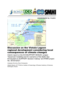 Discussion on the Vistula Lagoon regional development