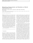 Biopathways Representation and Simulation on Hybrid Functional
