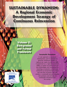 SUSTAINABLE DYNAMISM: A Regional Economic Development