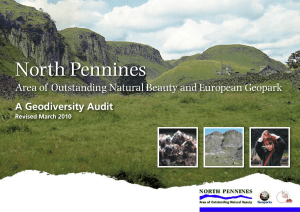 Geodiversity Audit - North Pennines