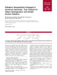 Palladium Nanoparticles Entrapped in Aluminum Hydroxide: Dual