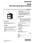 63-2159 Q652B Solid State Ignitor Spark Generator