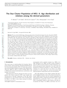 The Star Cluster Population of M51: II. Age distribution and relations