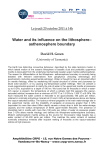 Water and its influence on the lithosphere– asthenosphere boundary